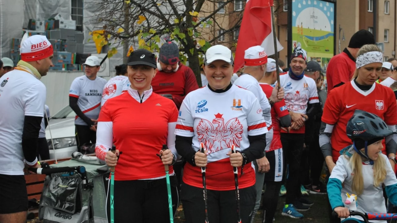 Parkrun Tczew na biało-czerwono - świętujemy Niepodległość