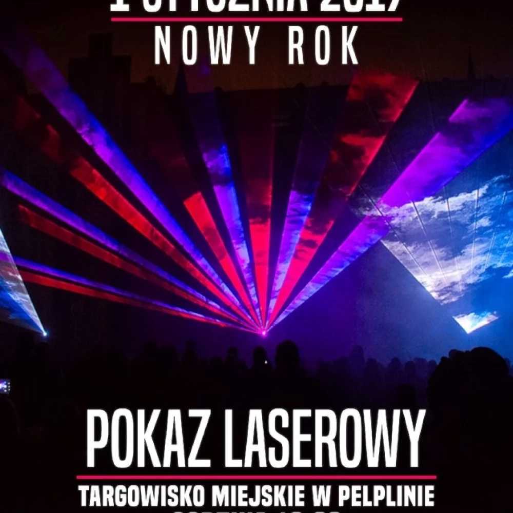 Pelplin zaprasza na pokaz laserowy