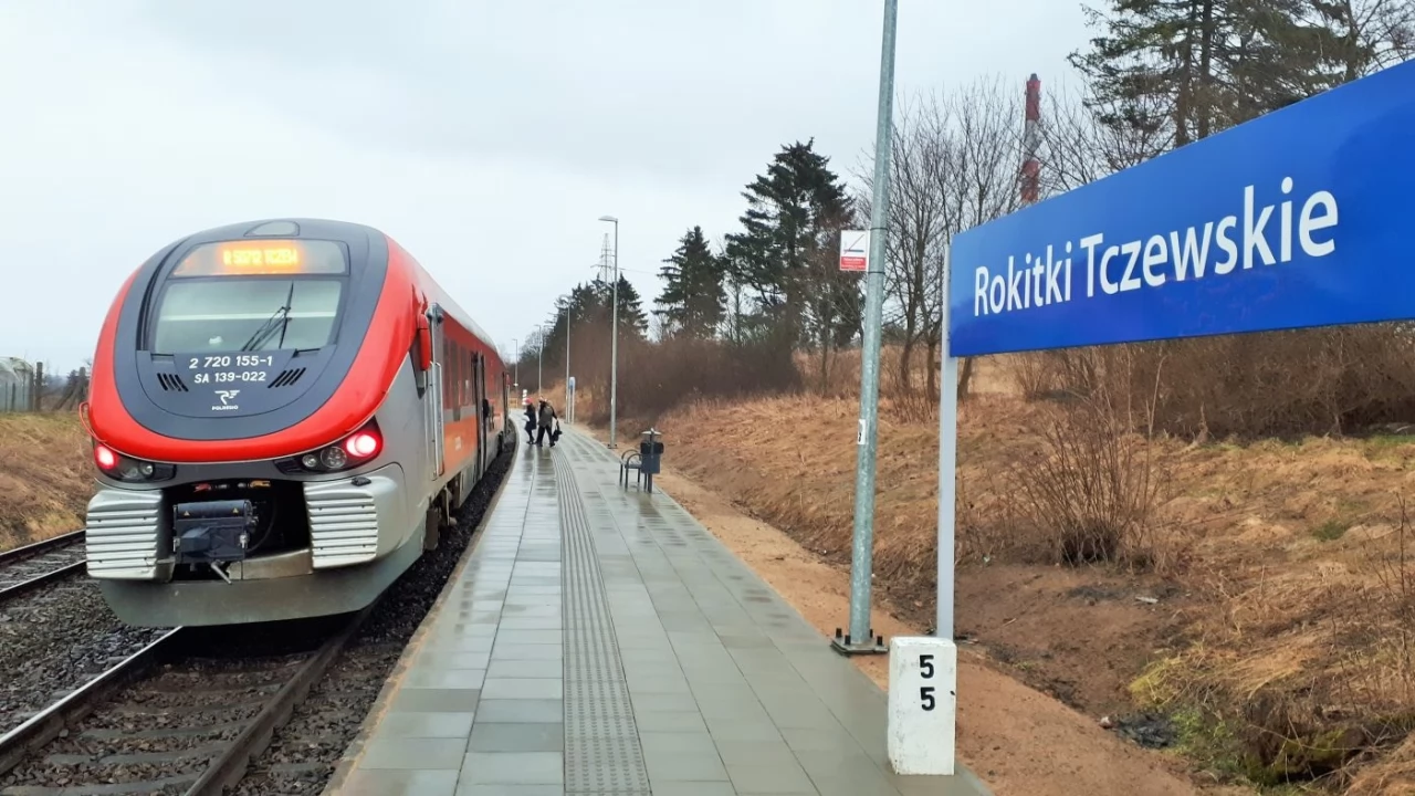 Peron w Rokitkach po modernizacji