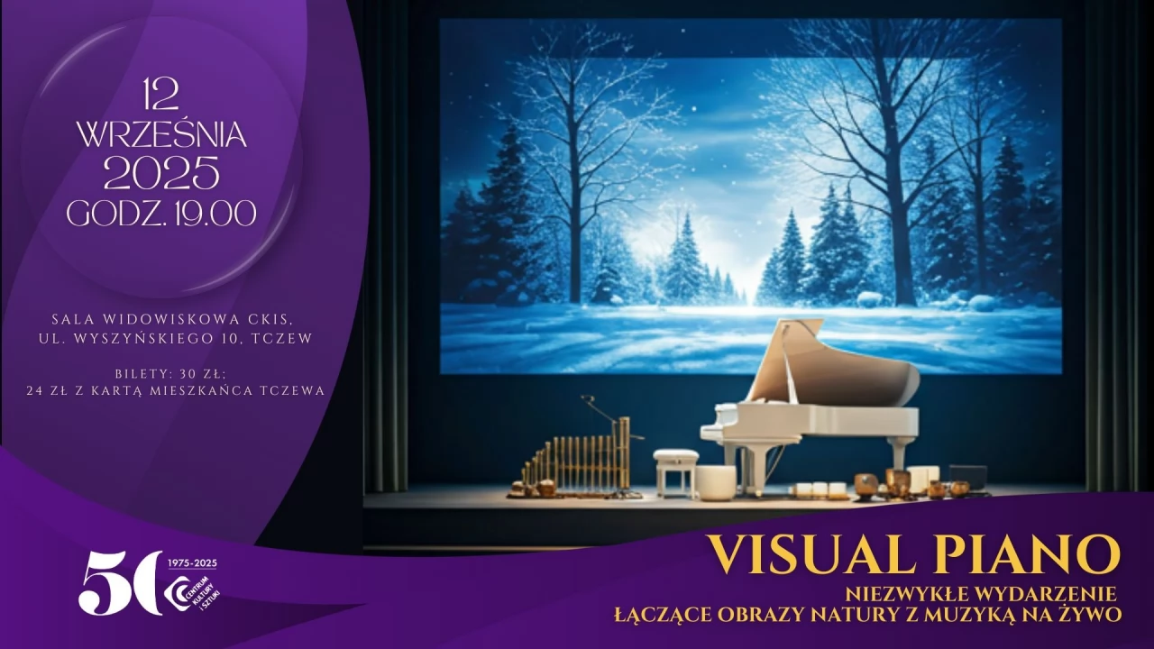 Piano Visual - niezwykłe wydarzenie łączące obrazy natury z muzyką na żywo