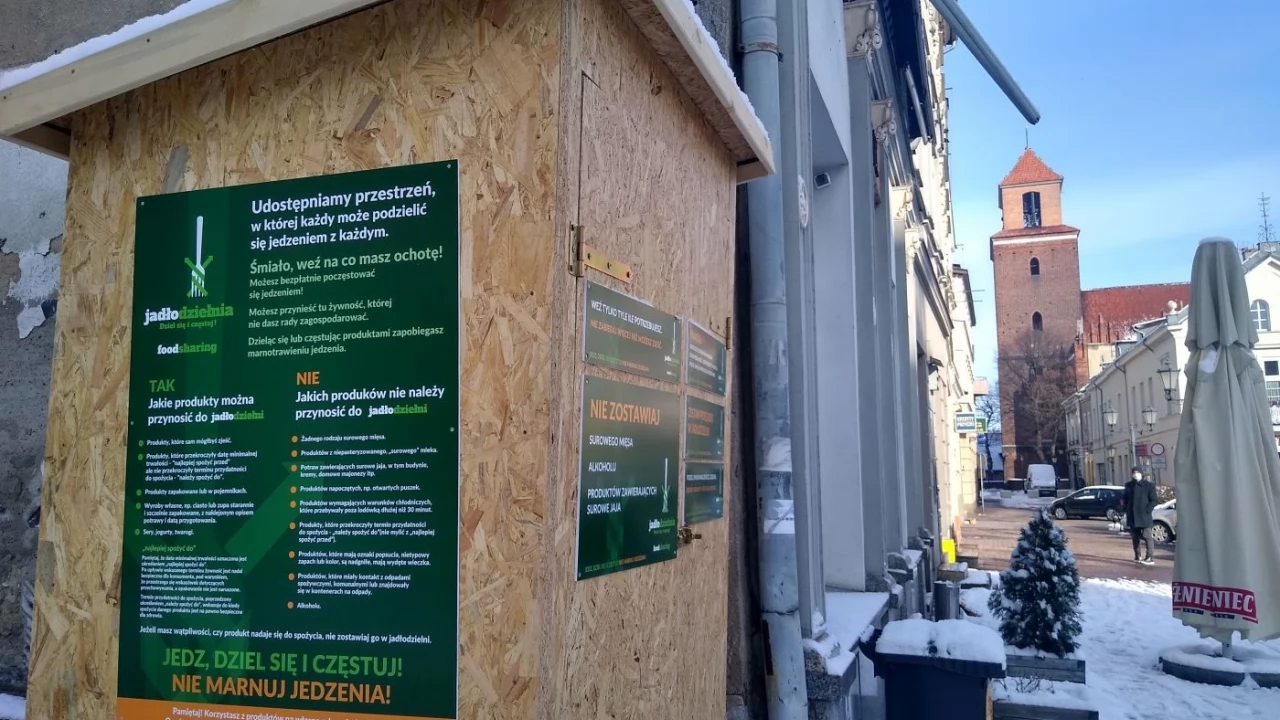 Pierwsza jadłodzielnia w Tczewie - nie wyrzucaj posiłków, tylko się podziel