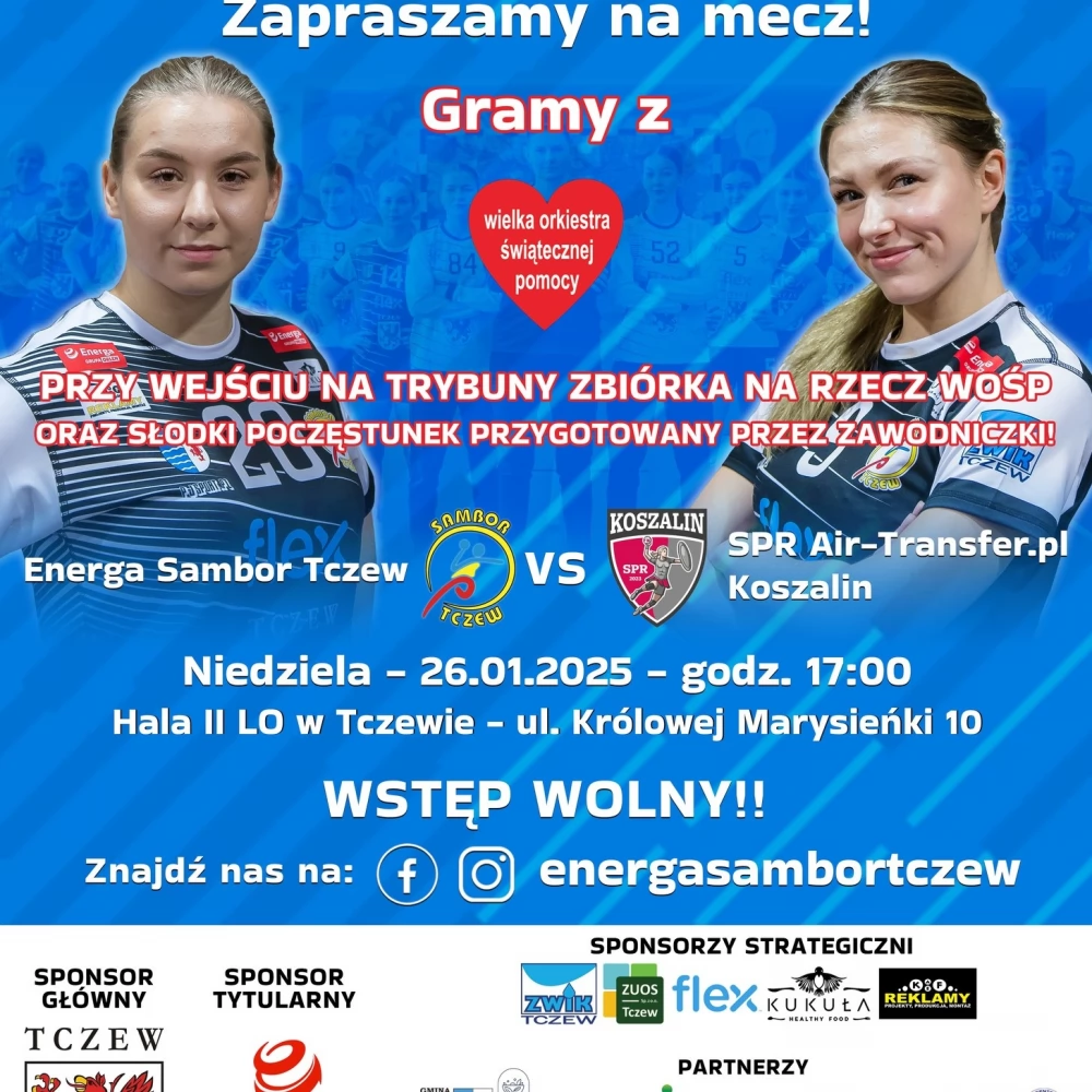 Pierwszy mecz Sambora w Tczewie w 2025 roku!