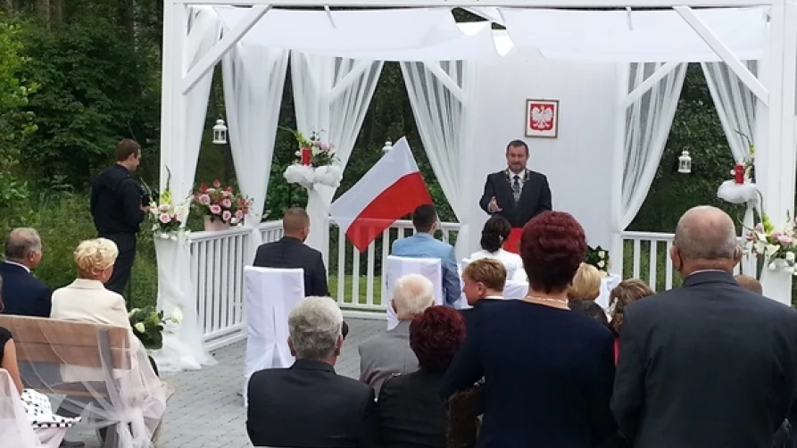 Pierwszy ślub w plenerze