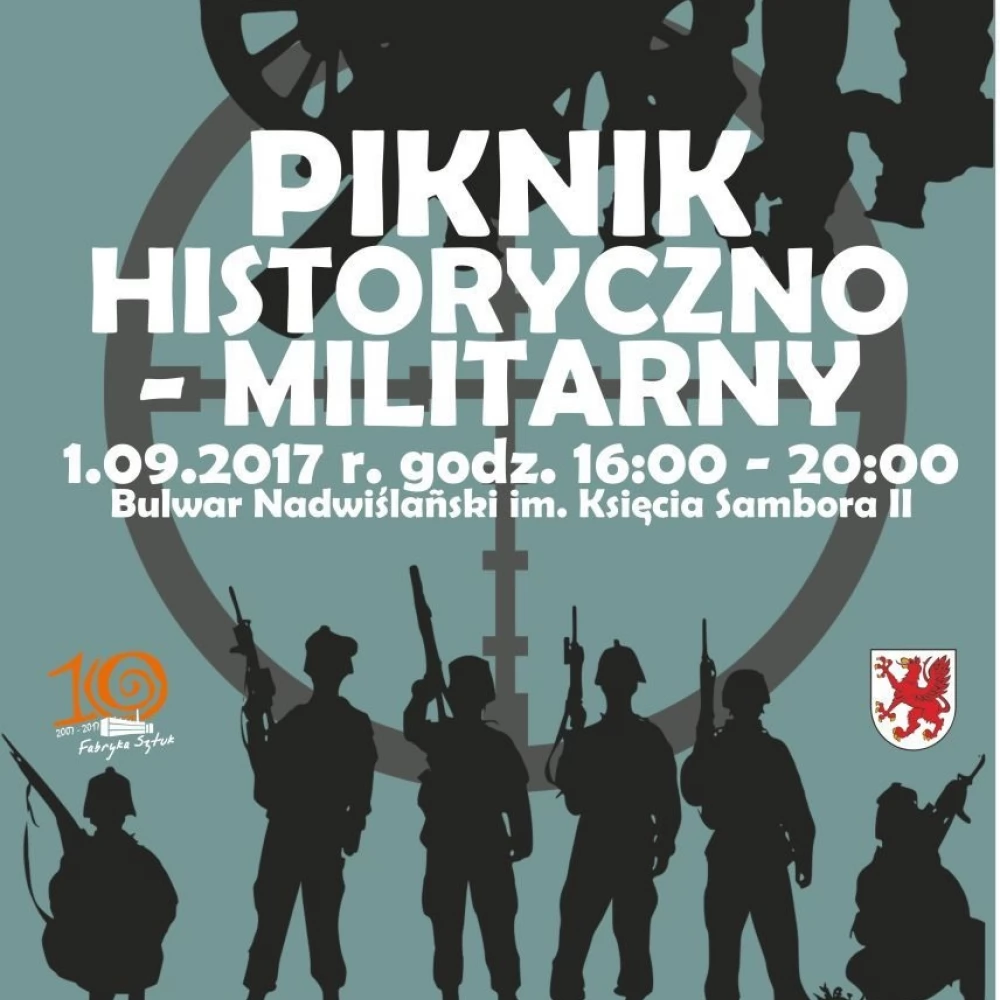 Piknik historyczno - militarny na bulwarze
