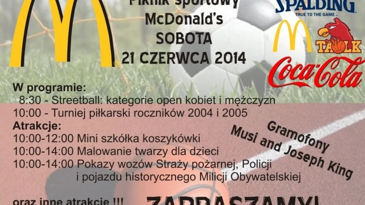 Piknik sportowy McDonald’s