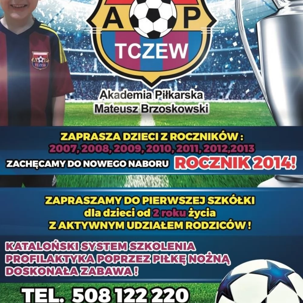 Piłka nożna - nabór 2014 rocznika!