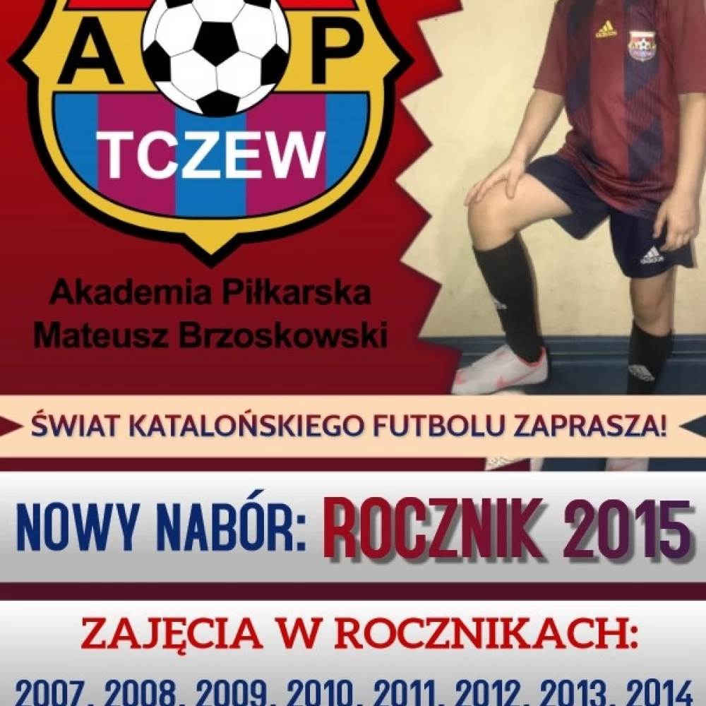 Piłka nożna - nabór 2015 rocznika!