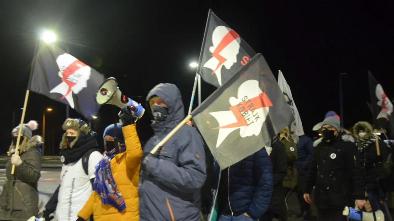 Po ograniczeniu praw aborcyjnych kolejne protesty na ulicach Tczewa