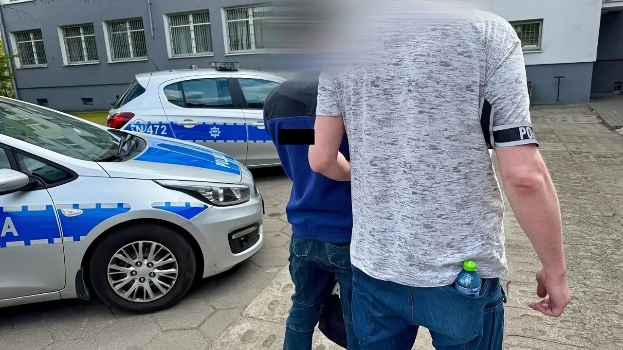 Pobił 21-latka i zdemolował jego samochód - zatrzymano go w miejscu pracy