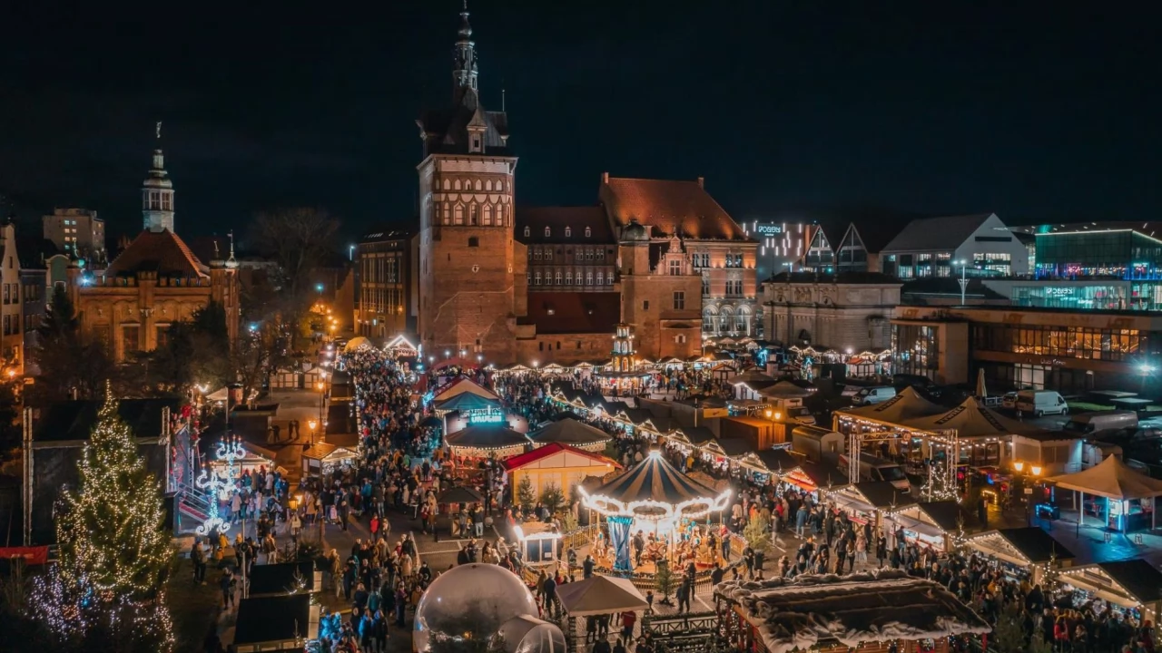 Poczuj świąteczny klimat w centrum Gdańska. Rusza Jarmark Bożonarodzeniowy