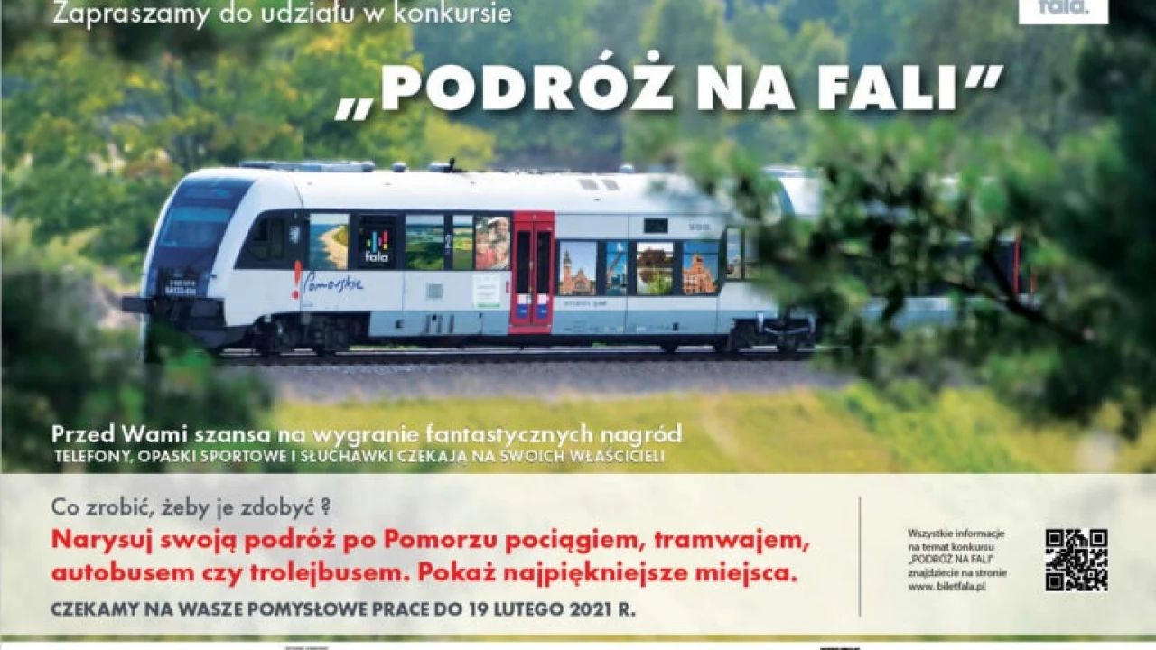 Podróż na FALI. Plastyczny konkurs dla młodych Pomorzan