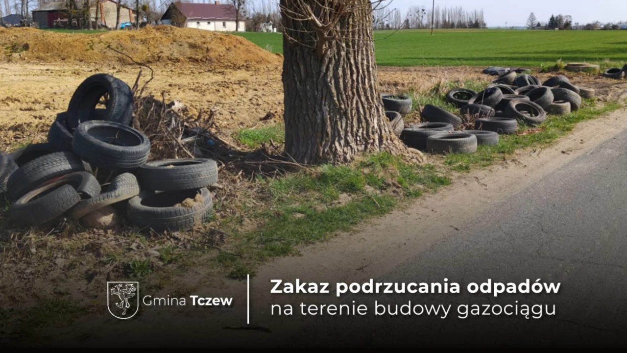 Podrzucają stare opony. Do walki stanęły fotopułapki