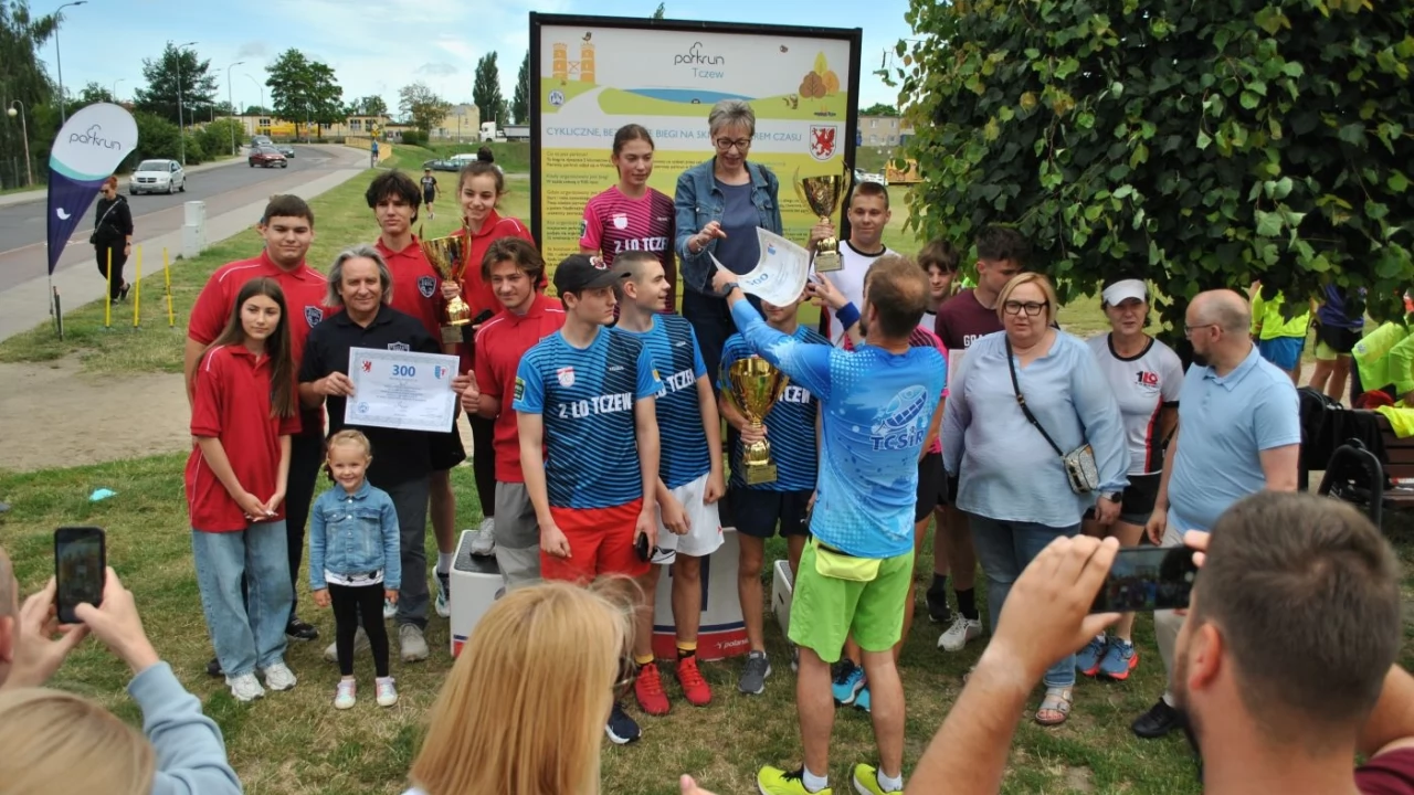 Podsumowanie rywalizacji szkół Miasta Tczewa i Powiatu Tczewskiego w ramach parkrun Tczew