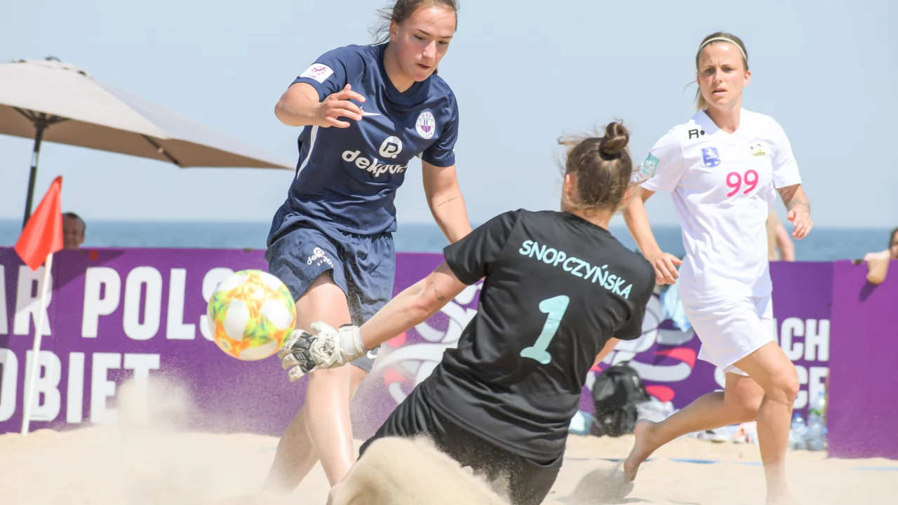 Pogoń Tczew finalistkami Pucharu Polski w piłce plażowej kobiet!