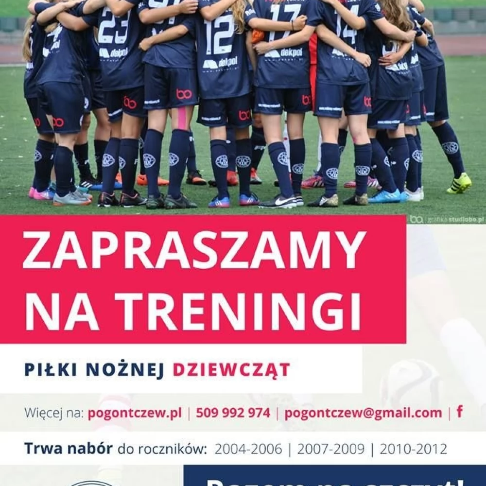 Pogoń zaprasza przyszłe piłkarki