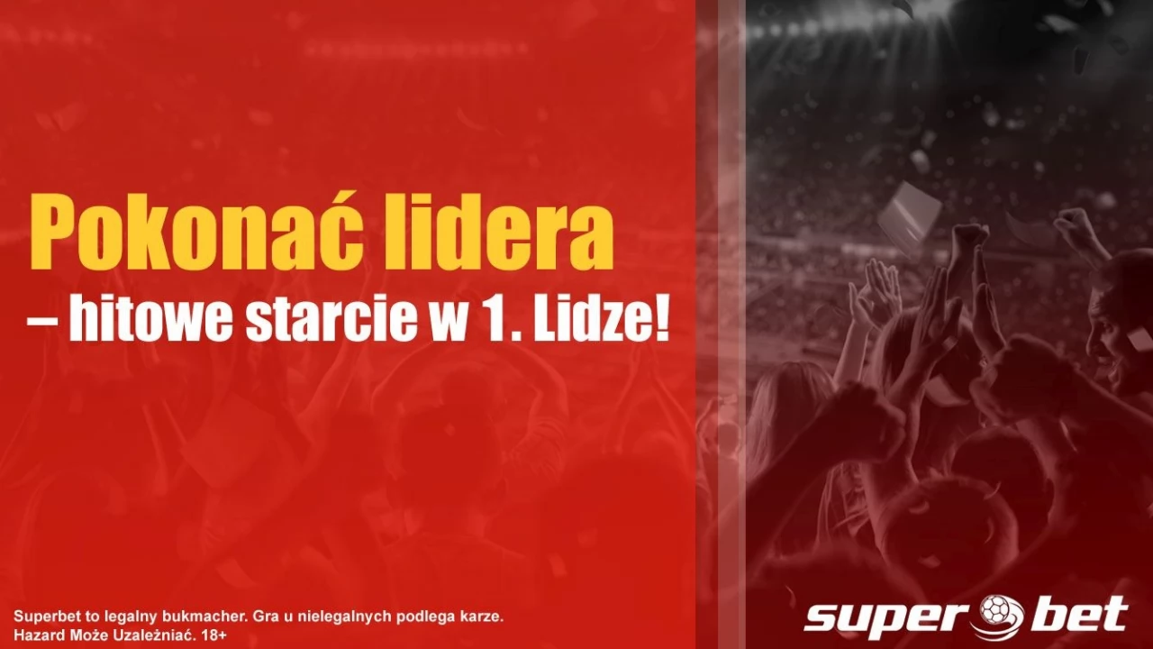 Pokonać lidera - hitowe starcie w 1. Lidze!