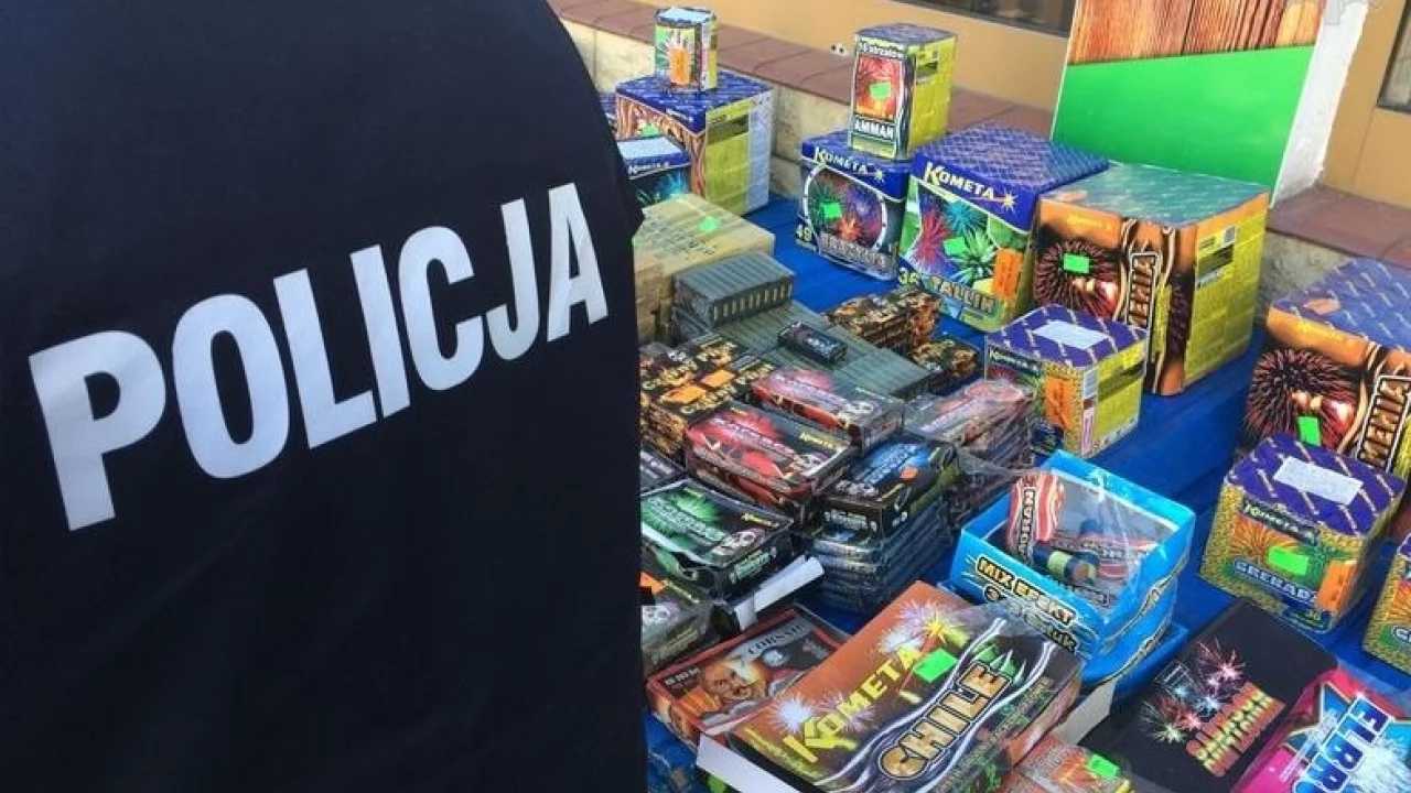 Policja ostrzega: ostrożnie z fajerwerkami!
