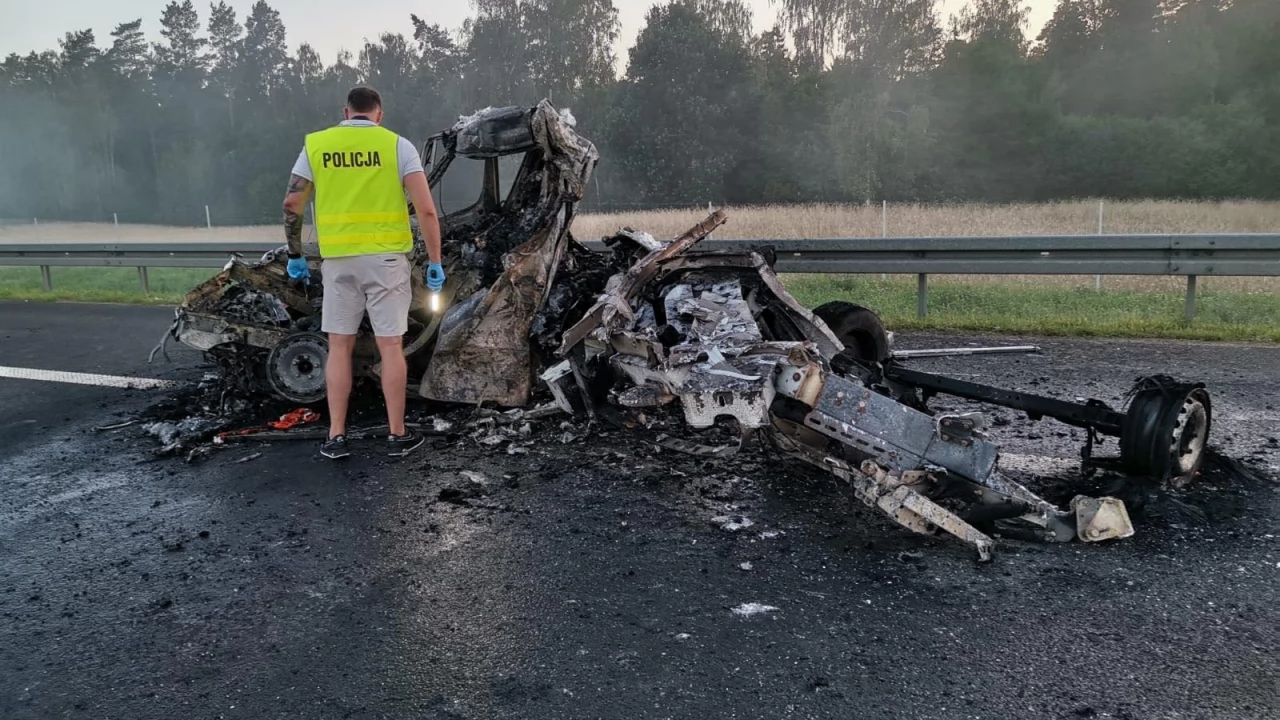 Policja podała wstępną przyczynę wypadku na A1