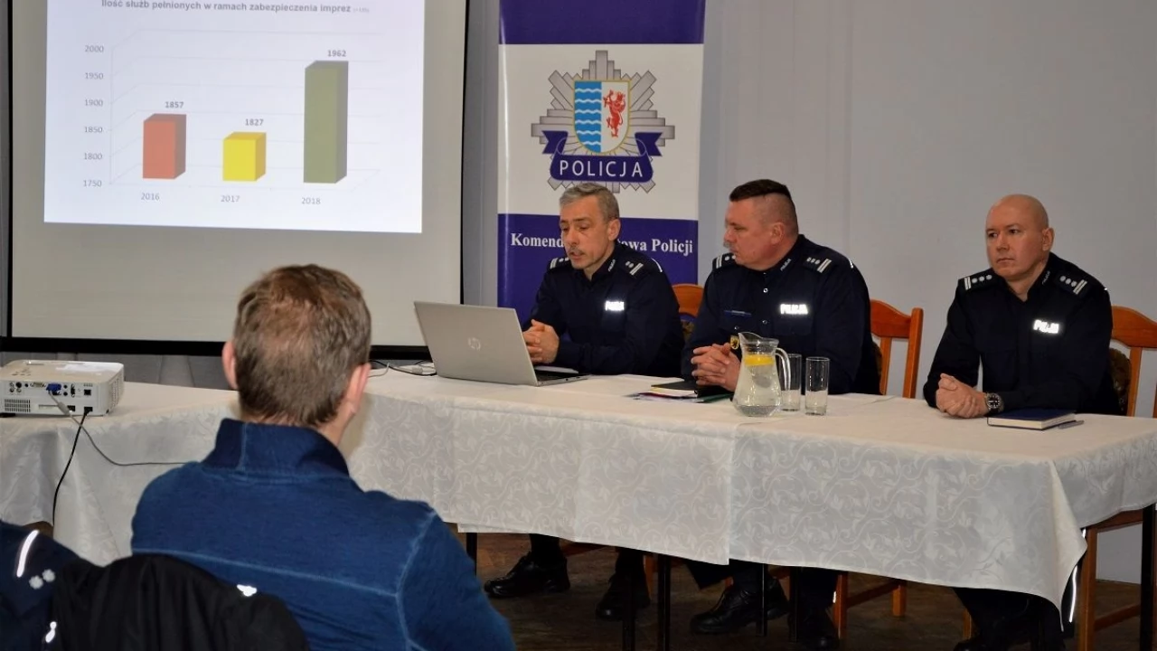 Policjanci podsumowali rok - w Tczewie wykrywalność 67,8 proc.