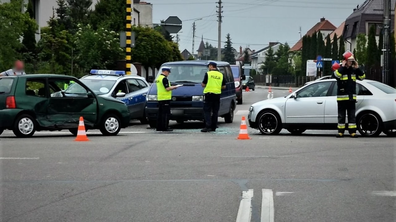 Policjanci zatrzymali prawo jazdy za spowodowanie wypadku