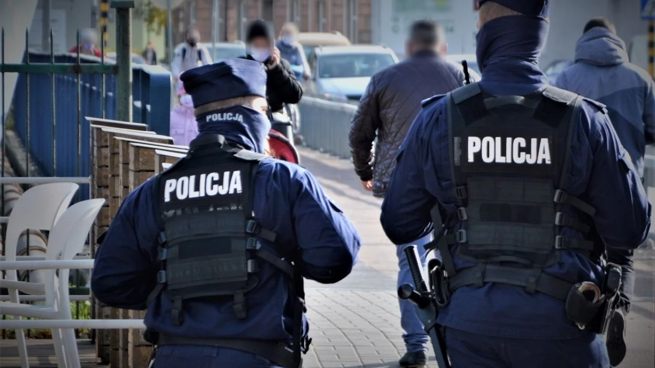 Policyjne działania w związku z koronawirusem