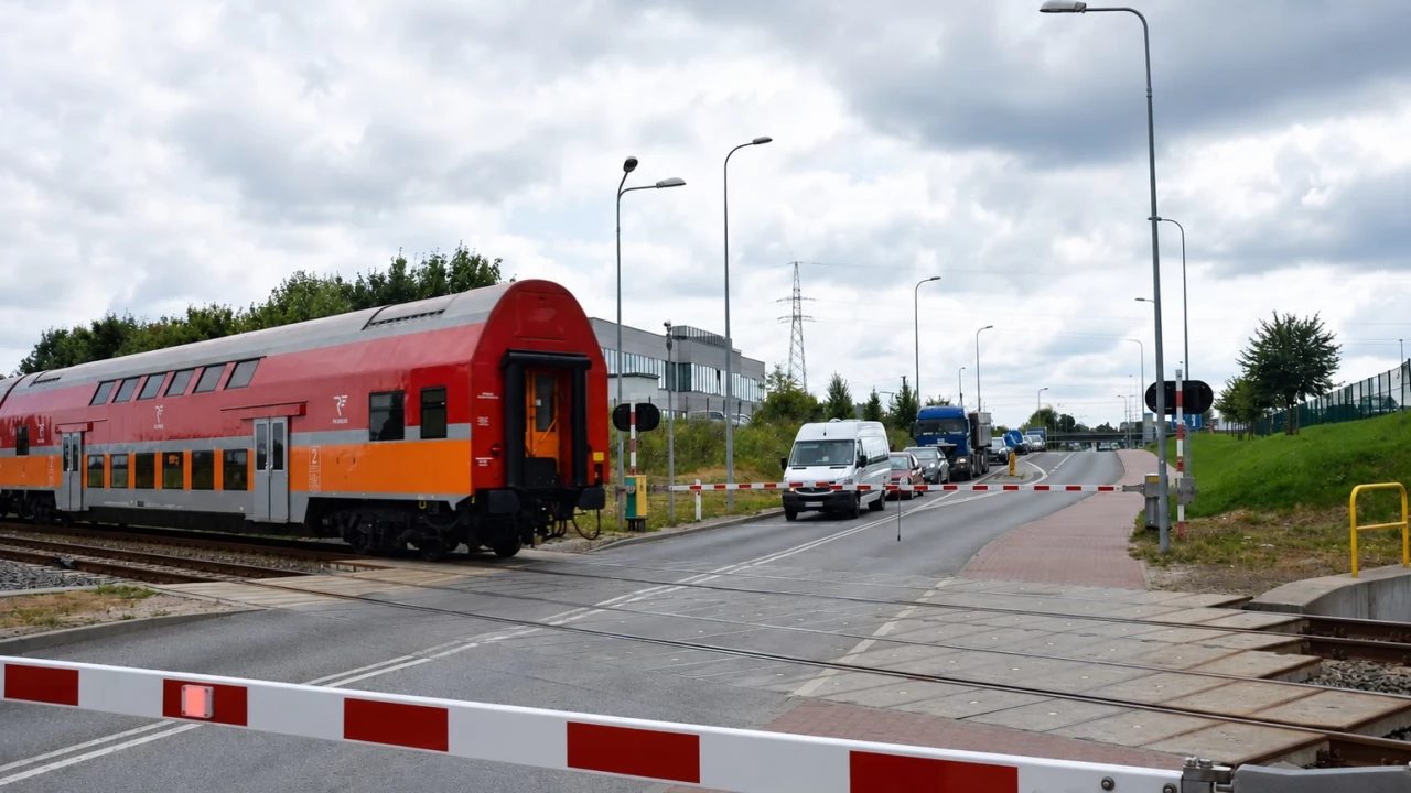 POLREGIO ku przestrodze - nie ryzykujcie na przejazdach!