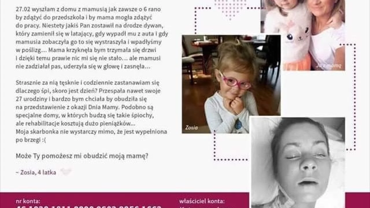 Pomóżcie obudzić mamę Zosi!