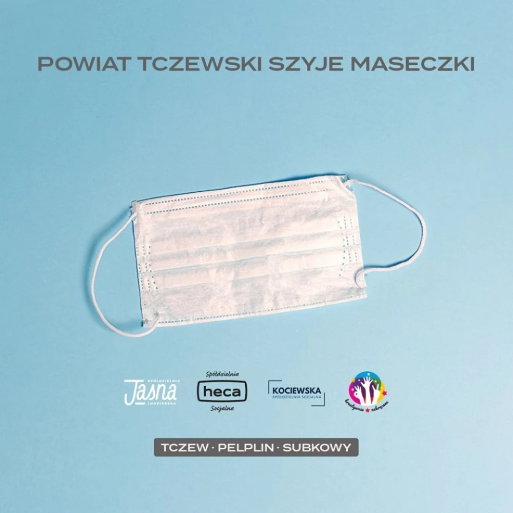 "Powiat tczewski szyje maseczki" - włącz się w akcję pomocową