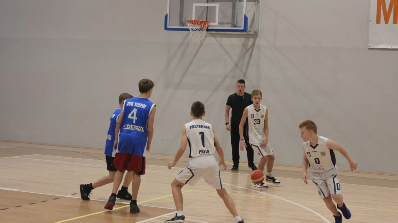 Powiatowe Igrzyska Młodzieży Szkolnej w Koszykówce 3x3 Chłopców