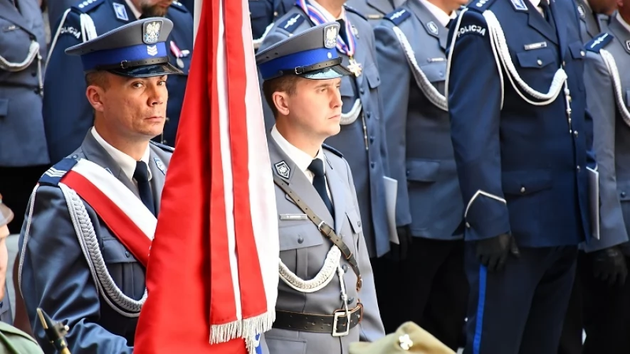 Powiatowe Święto Policji na zamku w Gniewie