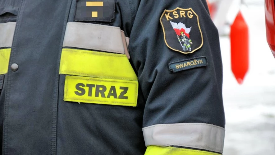 Pożar na Działkowej. Spłonęła altana