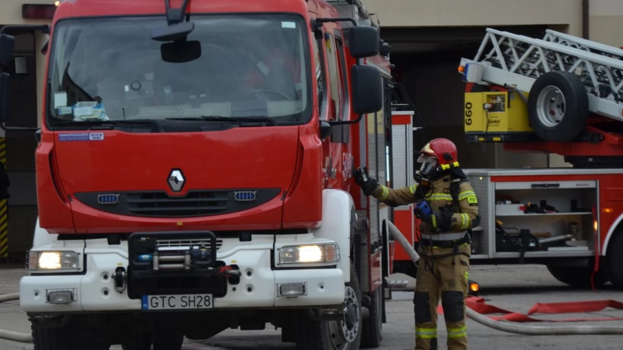 Pożary i wypadki w powiecie tczewskim