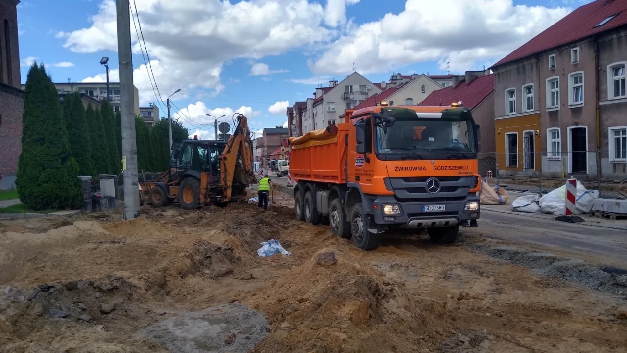 Prace na Gdańskiej wkroczyły w kolejny etap