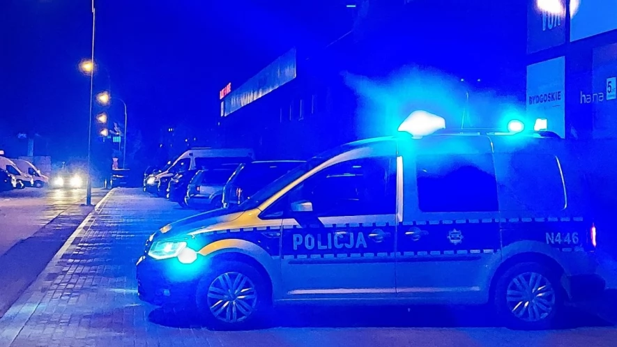 Próba ustawki przy ulicy Żwirki?