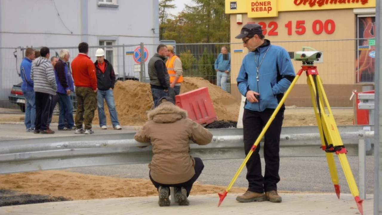 Próby obciążeniowe wiaduktu