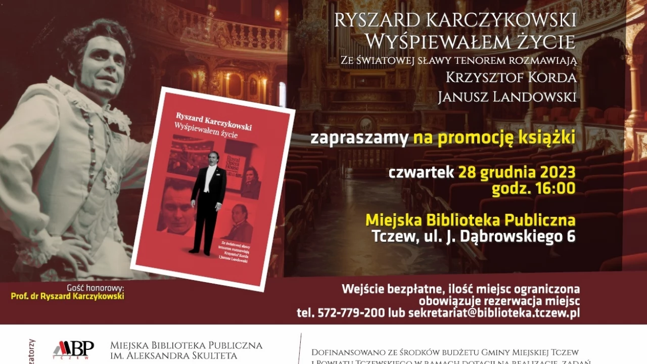 Promocja książki "Ryszard Karczykowski. Wyśpiewałem życie"