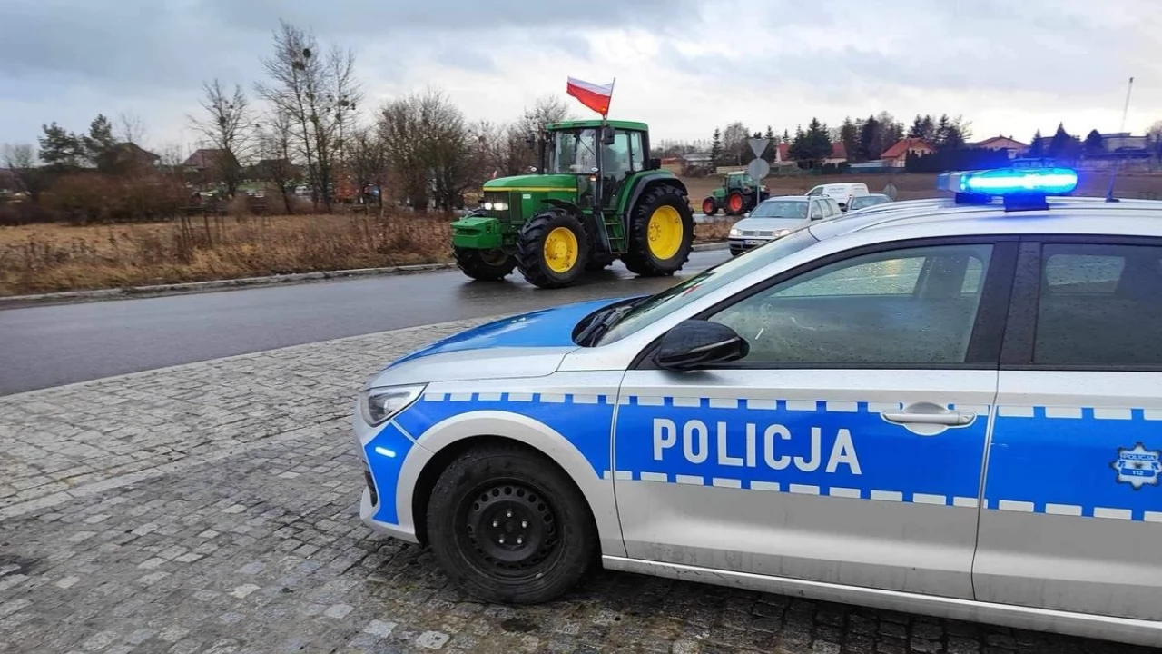 Protest rolników. Od jutra do 2 marca utrudnienia w Czarlinie