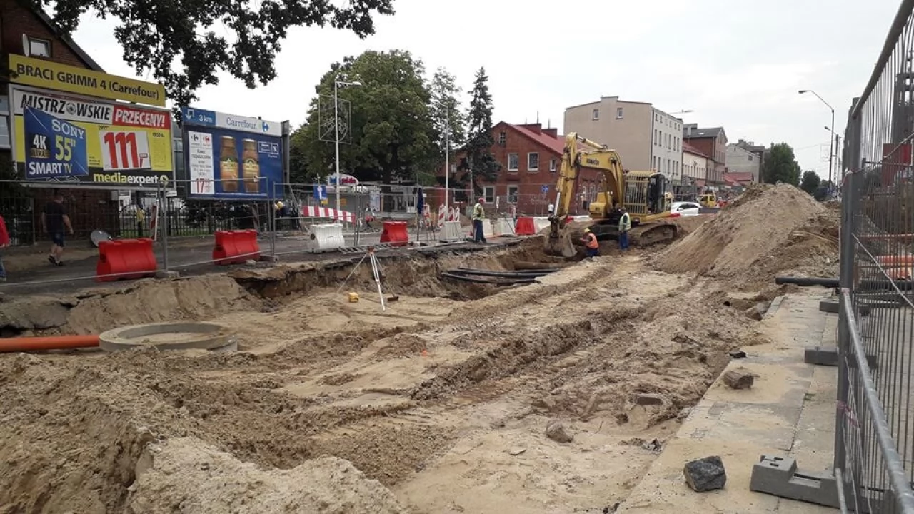 Przebudowa ulicy Gdańskiej w Tczewie - zmiana tymczasowej organizacji ruchu