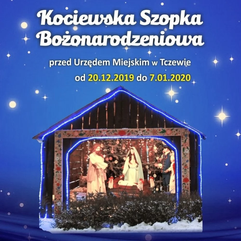Przed ratuszem stanęła szopka bożonarodzeniowa