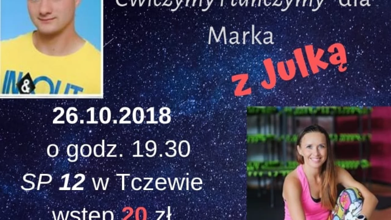 Przyjdź na trening! Przyjdź i pomóż Markowi