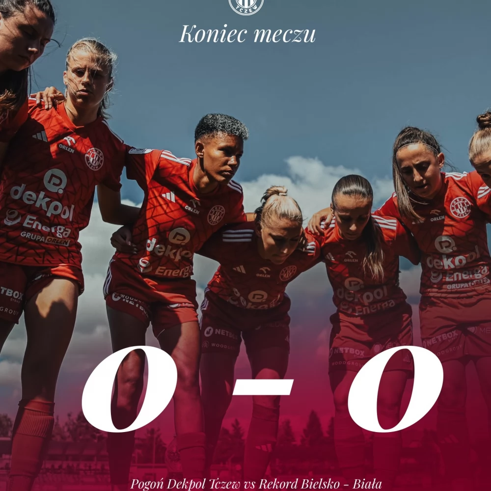 Punkt dla Pogoni po meczu z Rekordem