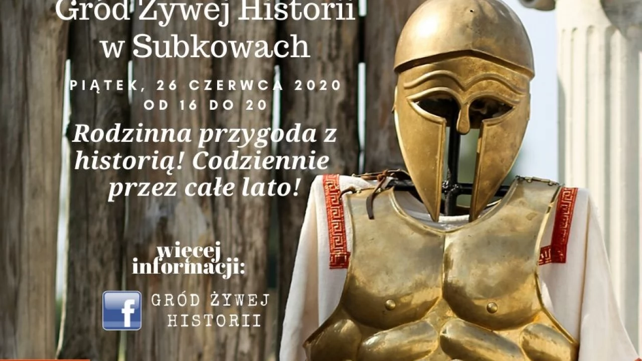 Rodzinne lato z historią w subkowskim grodzie