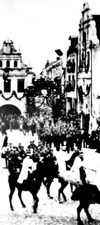 Wjazd armii gen. Hallera do Gniewa 27 stycznia 1920 r