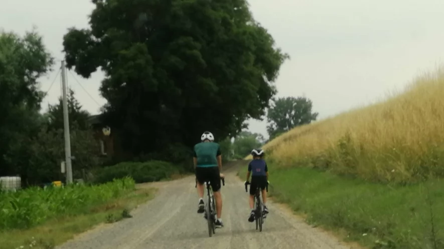 Rowerowa podróż w szczytnym celu