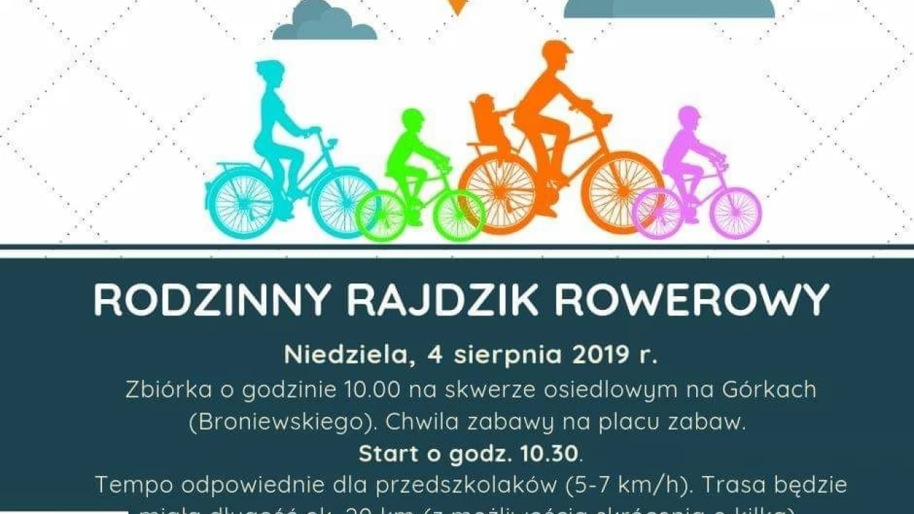 Rowerowy rajdzik rodzinny