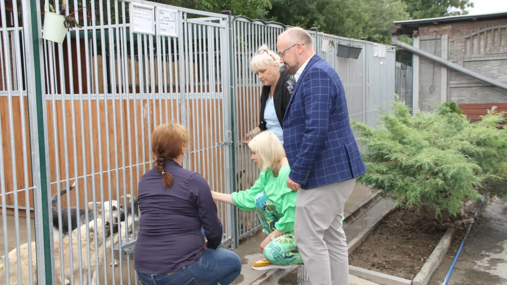 Rozmawiali o planach rozbudowy schroniska