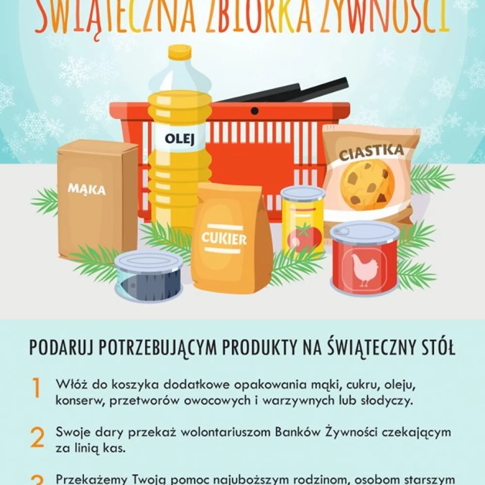 Rusza Świąteczna Zbiórka Żywności