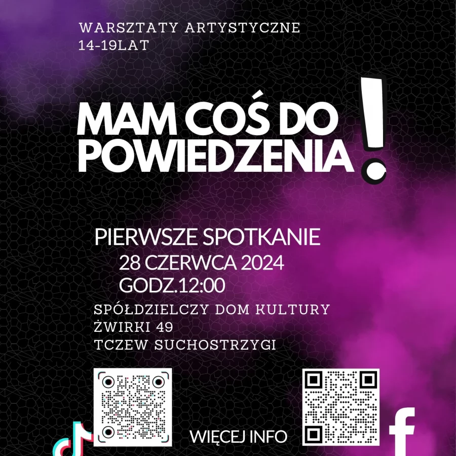 Ruszają bezpłatne warsztaty artystyczne dla młodzieży