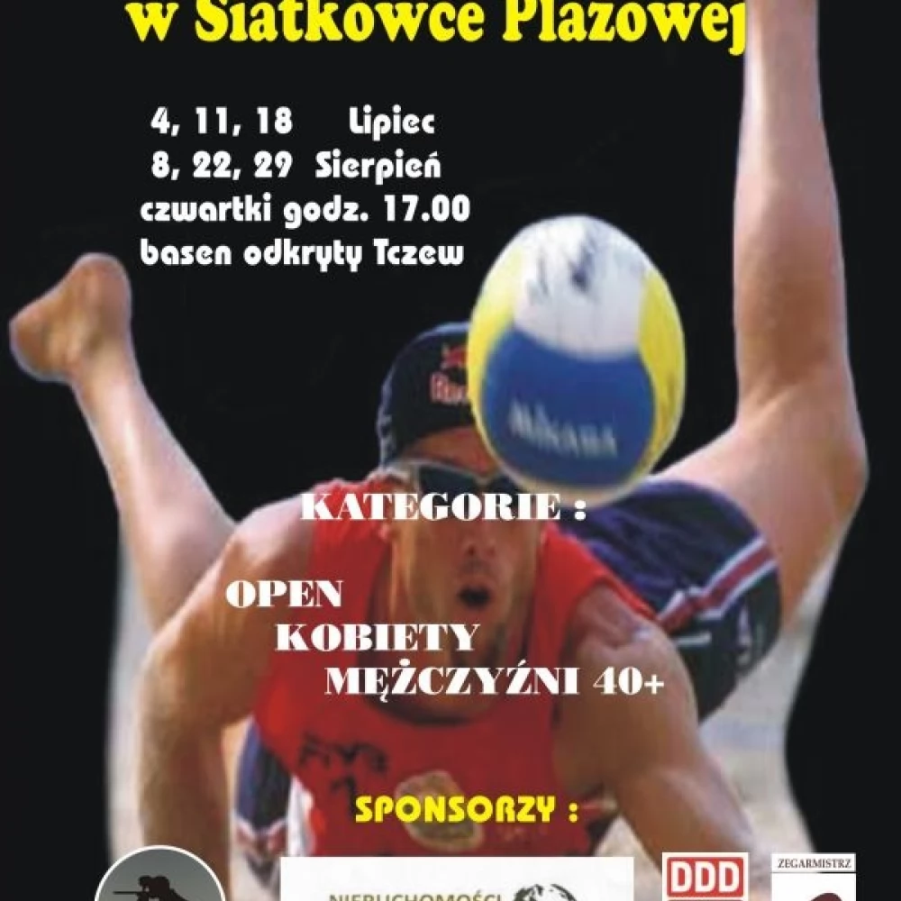 Ruszają rozgrywki siatkówki plażowej