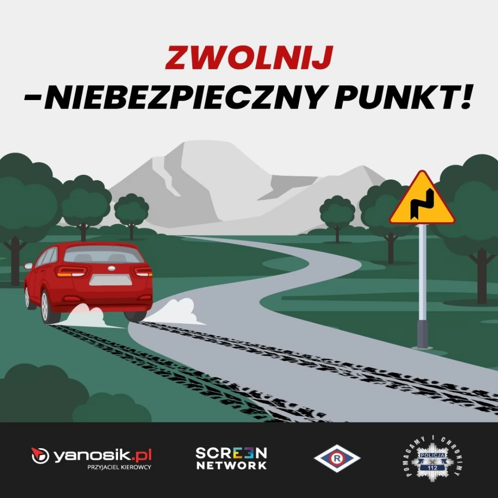 Ruszyła policyjna akcja "Zwolnij - niebezpieczny punkt"